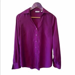 New York & Company plum button down